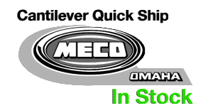 MECO Omaha Cantilever Rack