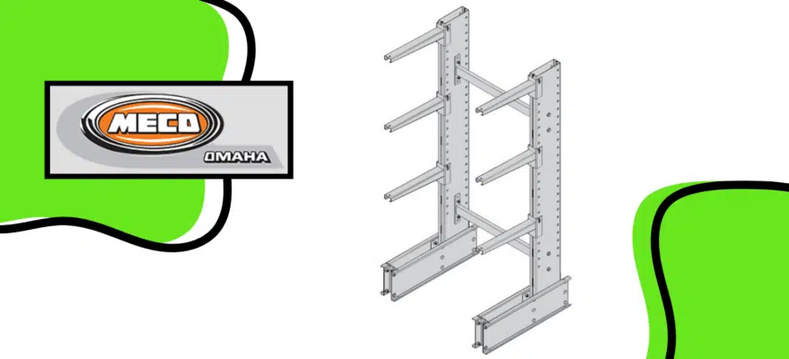MECO cantilever rack