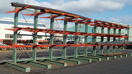 Roll Formed Cantilever Rack in California