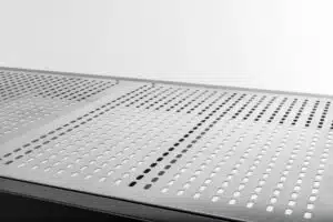 Cantilever perforated decking