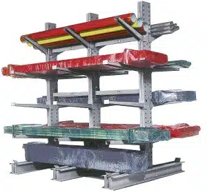 Double Sided Meco Cantilever rack